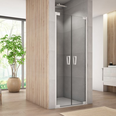 Sanswiss Cadura drzwi prysznicowe 70 cm biały mat CA2C0700907