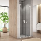 Sanswiss Cadura drzwi prysznicowe 70 cm biały mat CA2C0700907