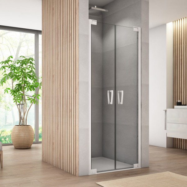 Sanswiss Cadura drzwi prysznicowe 70 cm biały mat CA2C0700907