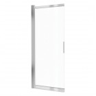 Deante Prizma parawan nawannowy 100x140 cm przesuwny chrom KTJ_073R