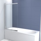 Deante Prizma parawan nawannowy 100x140 cm przesuwny chrom KTJ_073R