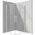 Deante Prizma kabina prysznicowa prostokątna 100x90 cm biała 55345