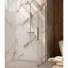 Deante Prizma ścianka wolnostojąca 90 cm Walk-in stal szczotkowana KTJ_F39R