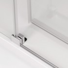 Sanswiss Cadura drzwi prysznicowe 100 cm lewe srebrny połysk CAS2G1005007