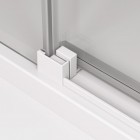 Sanswiss Cadura drzwi prysznicowe 100 cm lewe biały mat CAS2G1000907