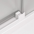 Sanswiss Cadura drzwi prysznicowe 100 cm prawe biały mat CAS2D1000907