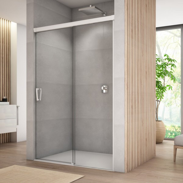 Sanswiss Cadura drzwi prysznicowe 100 cm prawe biały mat CAS2D1000907