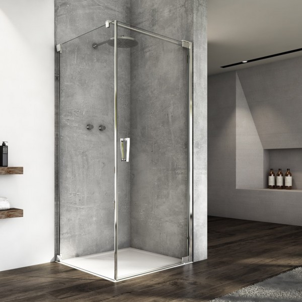 Sanswiss Cadura kabina prysznicowa prostokątna 75x70 cm prawa srebrny połysk 55479