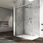 Sanswiss Cadura ścianka wolnostojąca Walk-in 100 cm lewa srebrny połysk CAW2G1005007