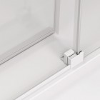 Sanswiss Cadura ścianka wolnostojąca Walk-in 100 cm prawa biały mat CAW2D1000907