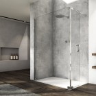 Sanswiss Cadura ścianka wolnostojąca Walk-in 100 cm lewa srebrny połysk CADUOG1005007