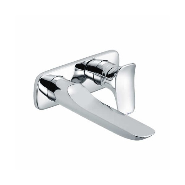 Kludi Ambienta bateria umywalkowa ścienna wylewka 186 mm