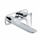 Kludi Ambienta bateria umywalkowa ścienna wylewka 186 mm