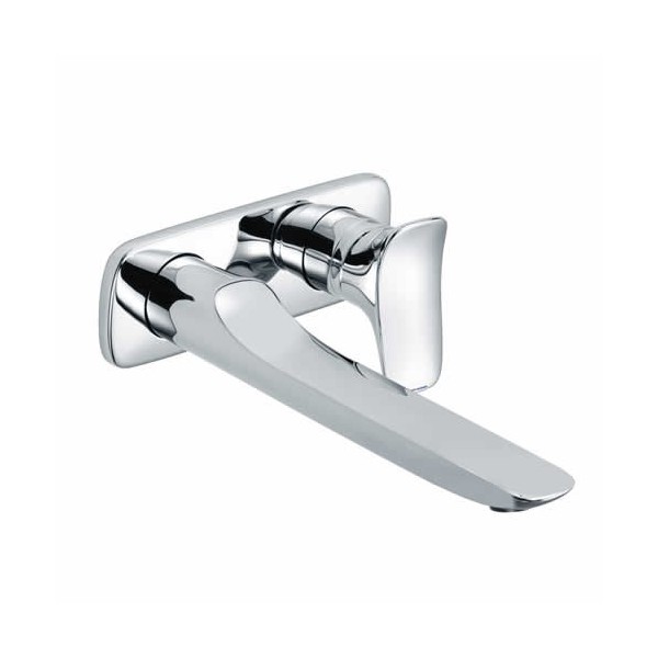 Kludi Ambienta bateria umywalkowa ścienna wylewka 226 mm