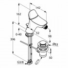 Kludi Ambienta bateria bidetowa