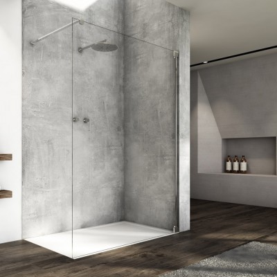 Sanswiss Cadura ścianka wolnostojąca Walk-in 90 cm srebrny połysk CAT40905007