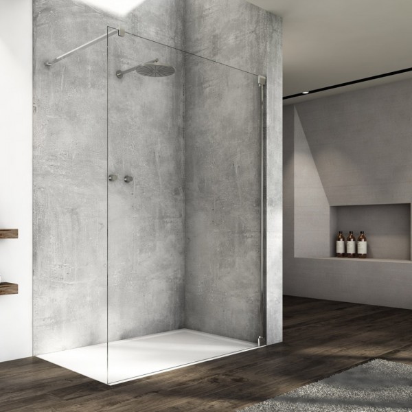 Sanswiss Cadura ścianka wolnostojąca Walk-in 120 cm srebrny połysk CAT41205007