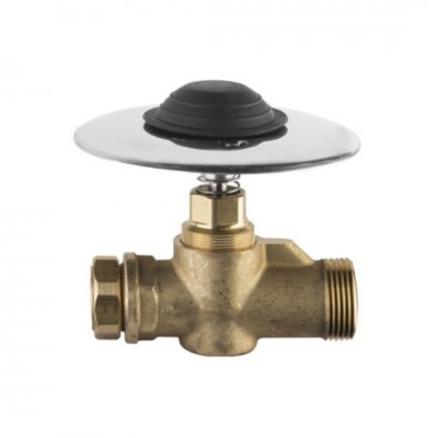 Makoinstal zawór czasowy do WC podtynkowy chrom 9454