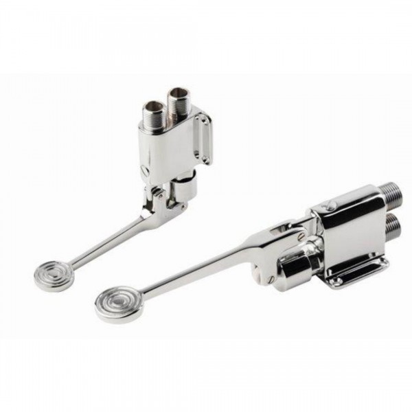 Makoinstal bateria czasowa umywalkowa nożna do wody zmieszanej chrom 9056