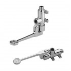 Makoinstal bateria czasowa umywalkowa nożna do wody zmieszanej chrom 9057