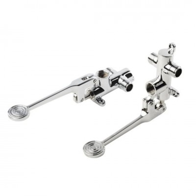 Makoinstal bateria czasowa umywalkowa nożna z mieszaczem chrom 9058