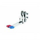 Makoinstal bateria czasowa umywalkowa nożna z mieszaczem chrom 9060