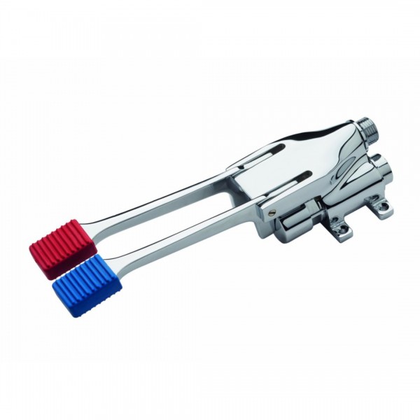 Makoinstal bateria czasowa umywalkowa nożna z mieszaczem chrom 9060