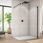 Sanswiss Cadura ścianka wolnostojąca Walk-in 70 cm czarny mat CAT40700607