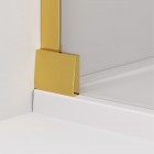 Sanswiss Cadura ścianka wolnostojąca Walk-in 70 cm złota CAT40701207