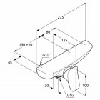 Kludi Ambienta bateria prysznicowa