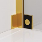 Sanswiss Cadura ścianka wolnostojąca Walk-in 70 cm złota CAT40701207