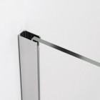 Sanswiss Easy ścianka wolnostojąca Walk-in 80 cm srebrny połysk STR4PX0805007