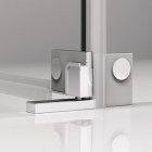 Sanswiss Cadura kabina prysznicowa kwadratowa 75 cm lewa srebrny połysk 55695