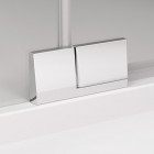 Sanswiss Cadura kabina prysznicowa prostokątna 80x70 cm lewa srebrny połysk 55781