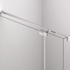 Sanswiss Cadura kabina prysznicowa kwadratowa 75 cm prawa srebrny połysk 55815