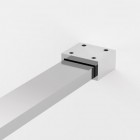 Sanswiss Easy ścianka wolnostojąca Walk-in 80 cm srebrny połysk STR4P0805082