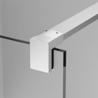 Sanswiss Easy ścianka wolnostojąca Walk-in 80 cm srebrny połysk STR4P0805082