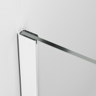 Sanswiss Easy ścianka wolnostojąca Walk-in 80 cm biały mat STR4P0800982