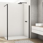 Sanswiss Divera ścianka wolnostojąca Walk-in 70 cm czarny mat D22WI1H0700607