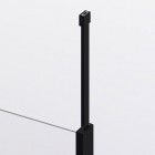 Sanswiss Divera ścianka wolnostojąca Walk-in 70 cm czarny mat D22WI1V0700607