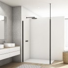 Sanswiss Divera ścianka wolnostojąca Walk-in 70 cm czarny mat D22WI1V0700607