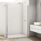 Sanswiss Divera ścianka wolnostojąca Walk-in 70 cm srebrny połysk D22WI20705007