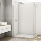 Sanswiss Divera ścianka wolnostojąca Walk-in 70 cm srebrny połysk D22WI20705007