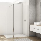 Sanswiss Divera ścianka wolnostojąca Walk-in 70 cm srebrny połysk D22WI31105007