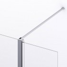 Sanswiss Divera ścianka wolnostojąca Walk-in 70 cm srebrny połysk D22WI31105007