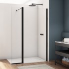 Sanswiss Divera ścianka wolnostojąca Walk-in 70 cm czarny mat D22WI31100607