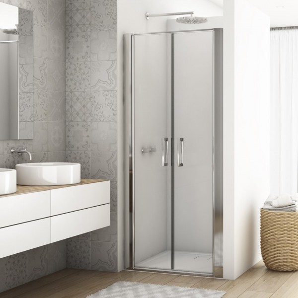 Sanswiss Divera drzwi prysznicowe 70 cm srebrny połysk D22T20705007