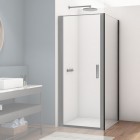 Sanswiss Divera ścianka prysznicowa 70 cm boczna do drzwi czarny mat D22F10700607