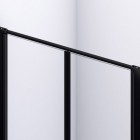 Sanswiss Divera drzwi prysznicowe 70 cm czarny mat D22T20700607