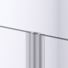 Sanswiss Divera drzwi prysznicowe 70 cm czarny mat D22T20700607